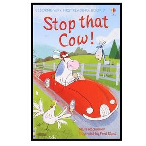 BUNDLE & SAVE🐮 Usborne Stop That Cow! Hardcover Children's Book